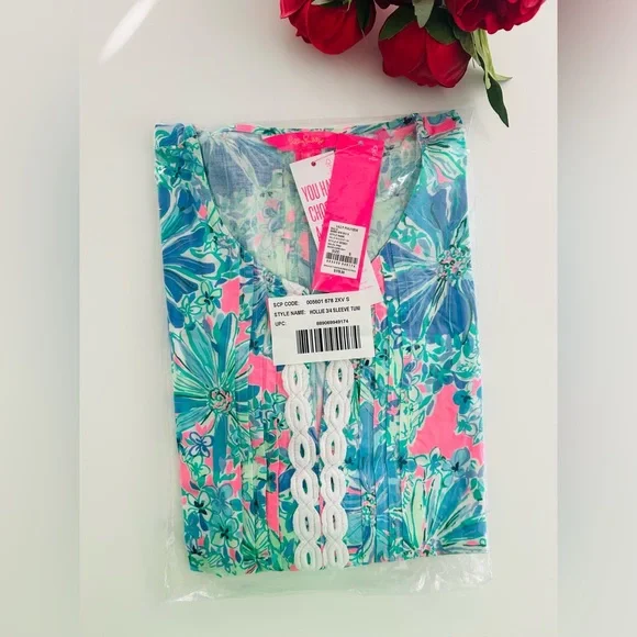 Lilly Pulitzer Hollie 3/4 sleeve tunic dress - Picture 7 of 7